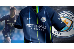 マンチェスター・シティ、2018-19アウェイユニフォームを発表！色は「98-99」 画像