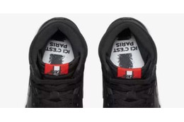 「PSG×エア・ジョーダン1」のコラボ黒スニーカーがいいぞ！ 画像