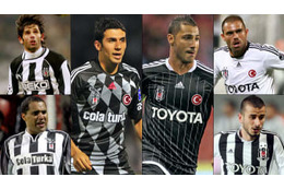 香川のベシクタシュ、6つのカッコいい「白と黒のユニフォーム」 画像