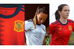 スペイン女子代表、W杯に向けた「完全オリジナル」の新ユニフォームを発表！ 画像