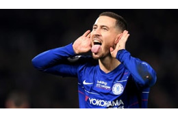 レアル移籍のアザール、チェルシーでの「伝説ゴール」 が神すぎる！ 画像