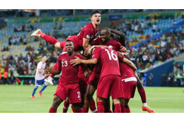 日本も沈めたカタール代表、南米の守備強国をブッ壊した「超パスワーク」がこれ 画像