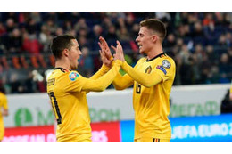 アザール、「兄弟2人で奪った」ベルギー代表での超ゴールがこれ 画像