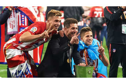 シメオネ息子、やるね！レアル撃破のゴールがこれ 画像