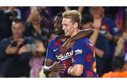 デヨング、爆速デンベレ以上のスピード！？話題の「鬼スプリント」がこれ 画像