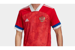 ロシア代表、EURO2020に向けた新ユニフォームを発表！「国旗カラー」に 画像