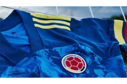 コロンビア代表、来年のコパ・アメリカに向けた新アウェイユニフォームを発表！ 画像