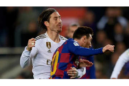 一触即発！？クラシコであったラモスvsメッシの「接触シーン」がこれ 画像