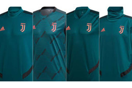 ユヴェントス、後半戦で使うグリーンの新作トレーニングウェアを発表！ 画像
