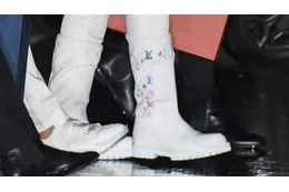 デパイが「塗り絵」した17万円のルイ・ヴィトンブーツがこれ 画像