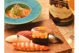 恵比寿の隠れ家で、シャンパンフリーフローも楽しめる寿司の新店って知ってる？ 画像