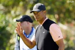 イーグル発進に“コービー追悼ホール”でバーディ　T・ウッズが前半「31」で17位T 画像