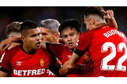 久保建英、リーガ2点目！「右足での股抜きシュート」がこれ(動画あり) 画像