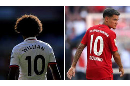 CLで発見！敵のはずのコウチーニョとウィリアンの「ひそひそ話」がこれ 画像