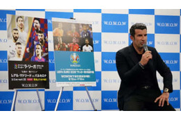 フィーゴ来日！自身に似ているドリブラーとして挙げたのは「元バルサ」 画像