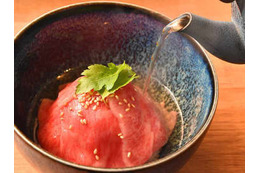 レアな牛刺し出汁茶漬けが美味い！繊細なカットで仕上げるA5黒毛和牛焼肉の新店！ 画像