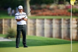 ＜速報＞松山英樹がロケットスタート　9アンダー「63」の首位でホールアウト 画像