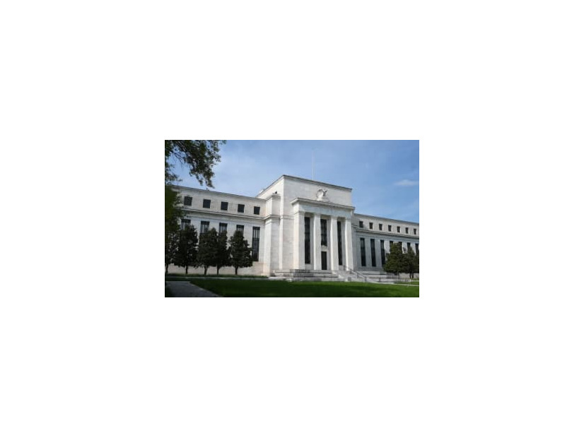 米連邦準備制度理事会（FRB）本部＝5月、ワシントン