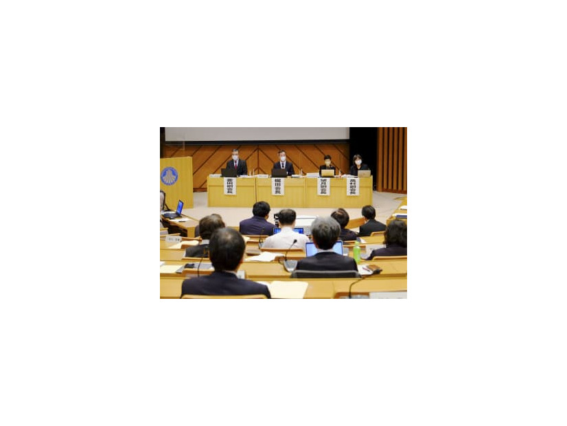 任命拒否問題を議論した日本学術会議総会＝4月、東京都港区