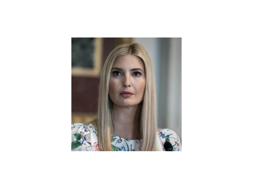 トランプ前米大統領の長女イバンカ氏＝2020年（ゲッティ＝共同）