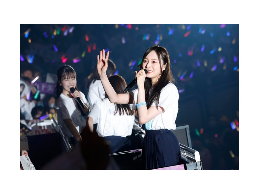 梅澤美波「11th YEAR BIRTHDAY LIVE」3期生公演の様子（C）乃木坂46LLC