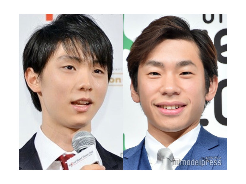 羽生結弦、織田信成 （C）モデルプレス