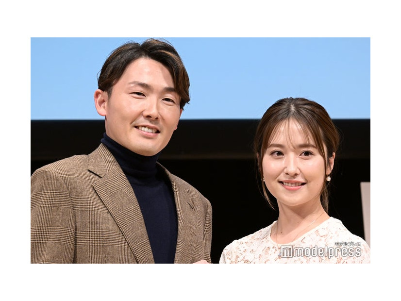 源田壮亮選手、衛藤美彩 （C）モデルプレス