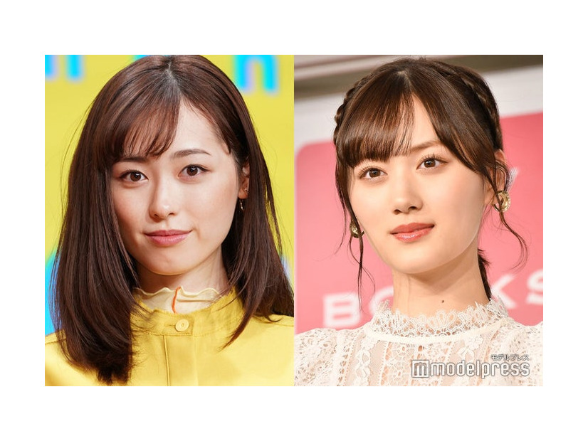 福原遥、山下美月（C）モデルプレス