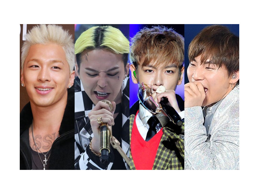 BIGBANG／SOL、G-DRAGON、T.O.P（Photo by Getty Images）、D-LITE（C）モデルプレス