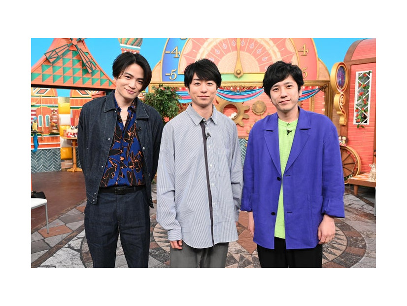 （左から）菊池風磨、櫻井翔、二宮和也（C）日本テレビ