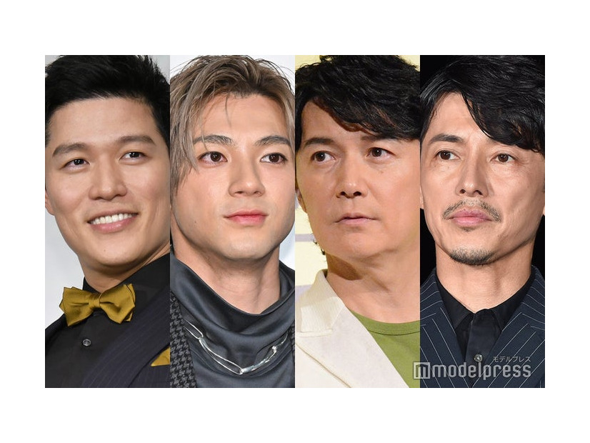 鈴木亮平、山田裕貴、福山雅治 、藤木直人（C）モデルプレス