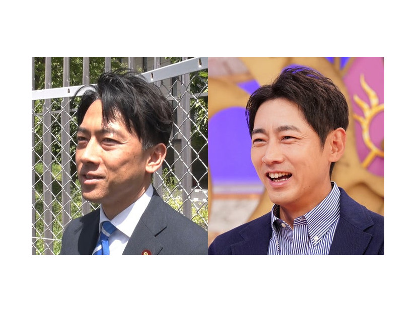 小泉進次郎、小泉孝太郎（C）日本テレビ