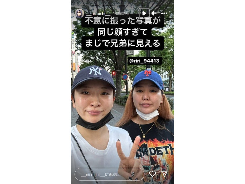 NICO、RIHO／NICO公式Instagramストーリーズより