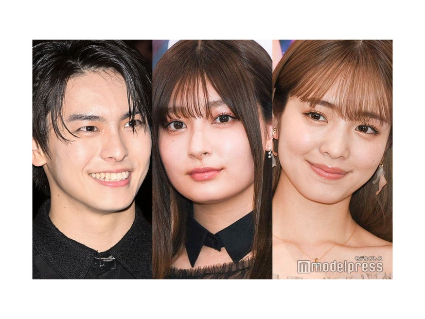 高野洸、吉川愛、横田真悠（C）モデルプレス