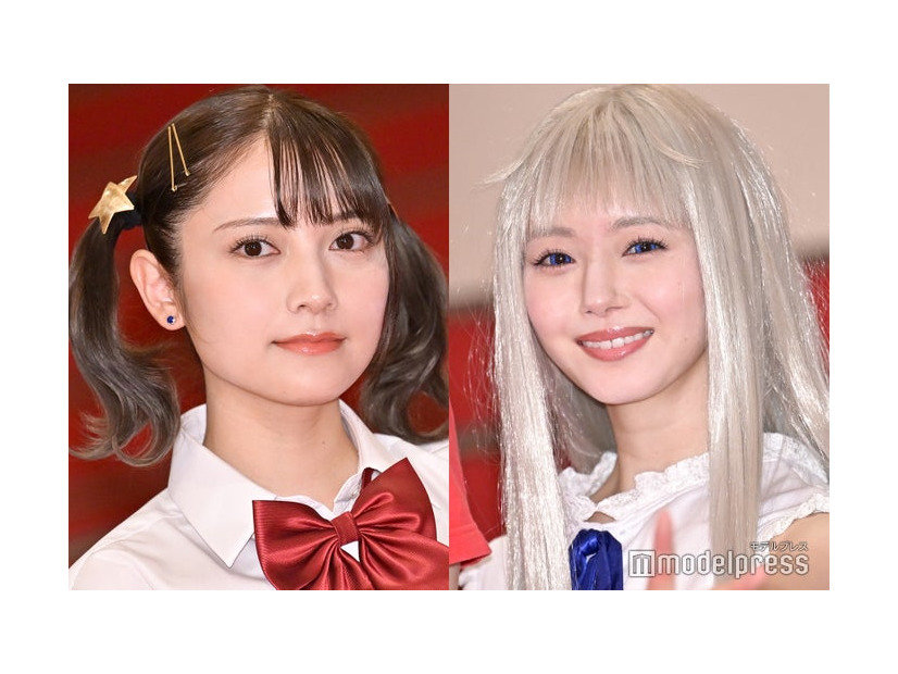 「あの日見た花の名前を僕達はまだ知らない。」制作発表会に出席した桃月なしこ、市川美織（C）モデルプレス