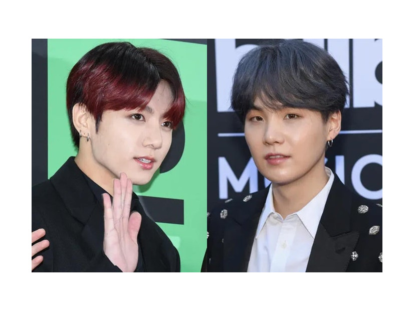 JUNG KOOK（ジョングク）、SUGA／Photo by Getty Images