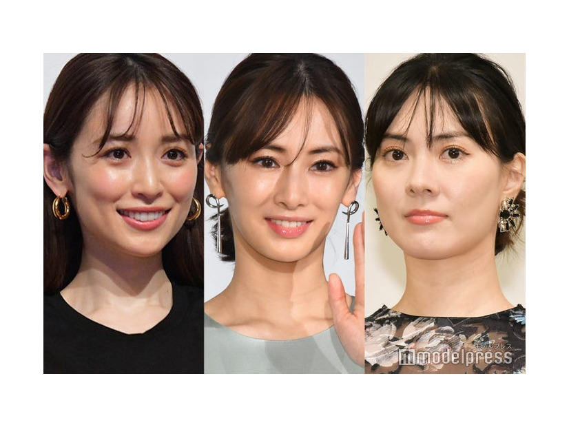 泉里香、北川景子、安座間美優 （C）モデルプレス