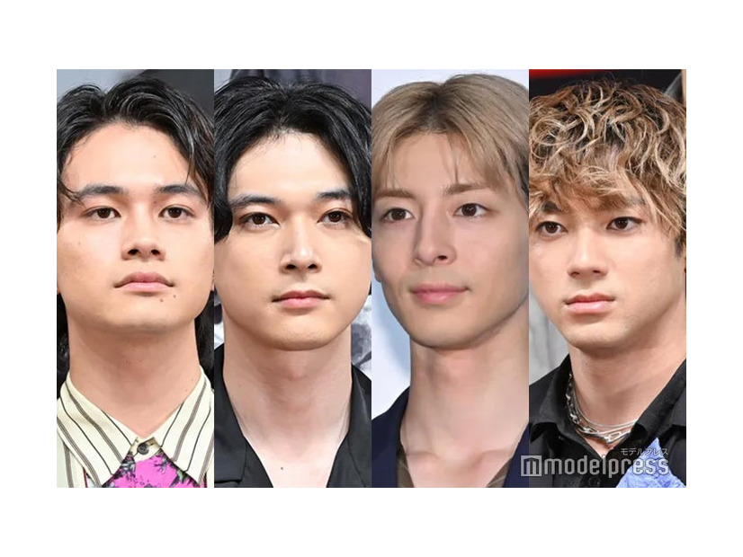 北村匠海、吉沢亮、高杉真宙、山田裕貴（C）モデルプレス