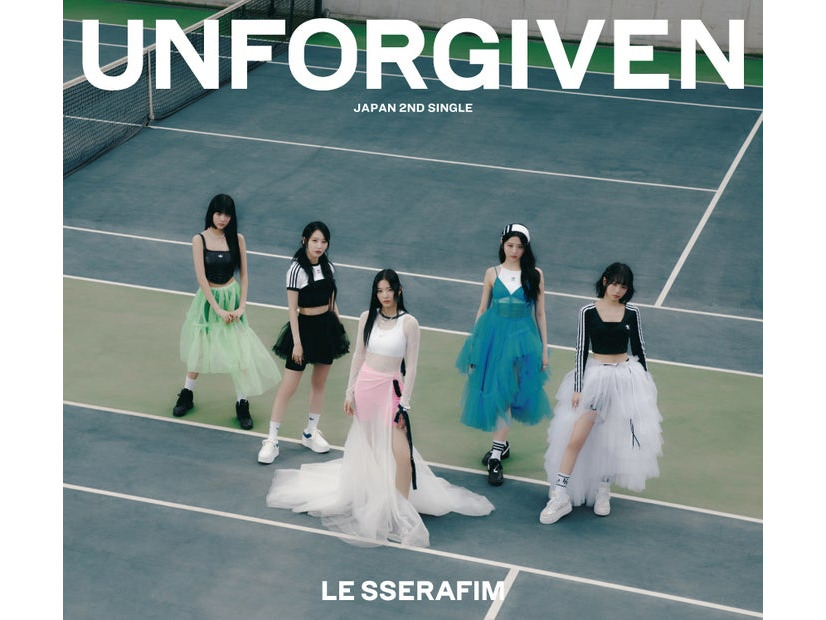 LE SSERAFIM「UNFORGIVEN」（8月23日発売）初回限定盤A（P）＆（C）SOURCE MUSIC