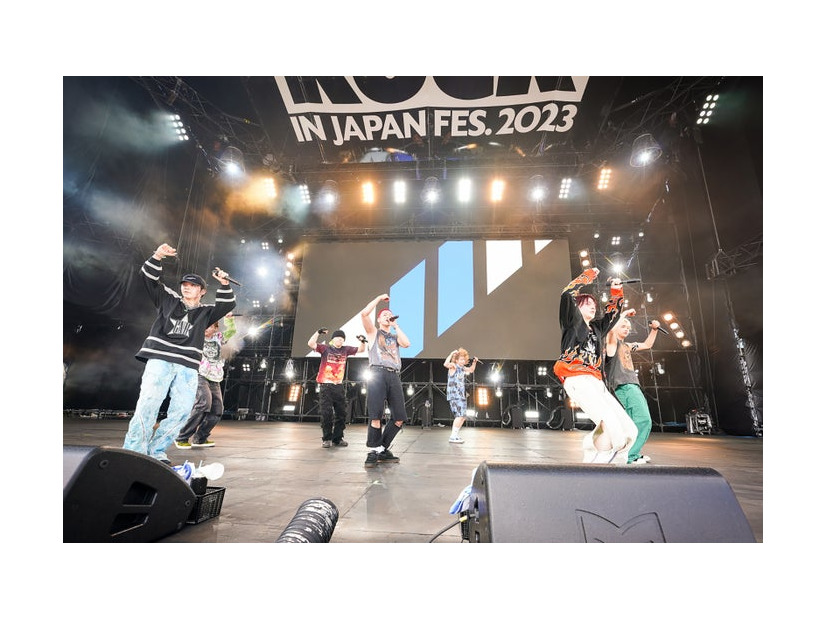 BE:FIRST（C）ROCK IN JAPAN FESTIVAL 2023