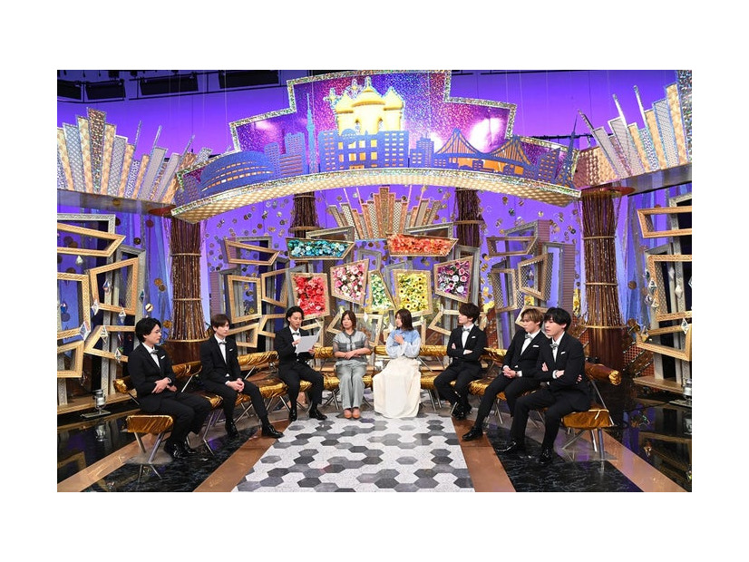 Kis-My-Ft2、大久保佳代子、福田麻貴（3時のヒロイン）（C）フジテレビ