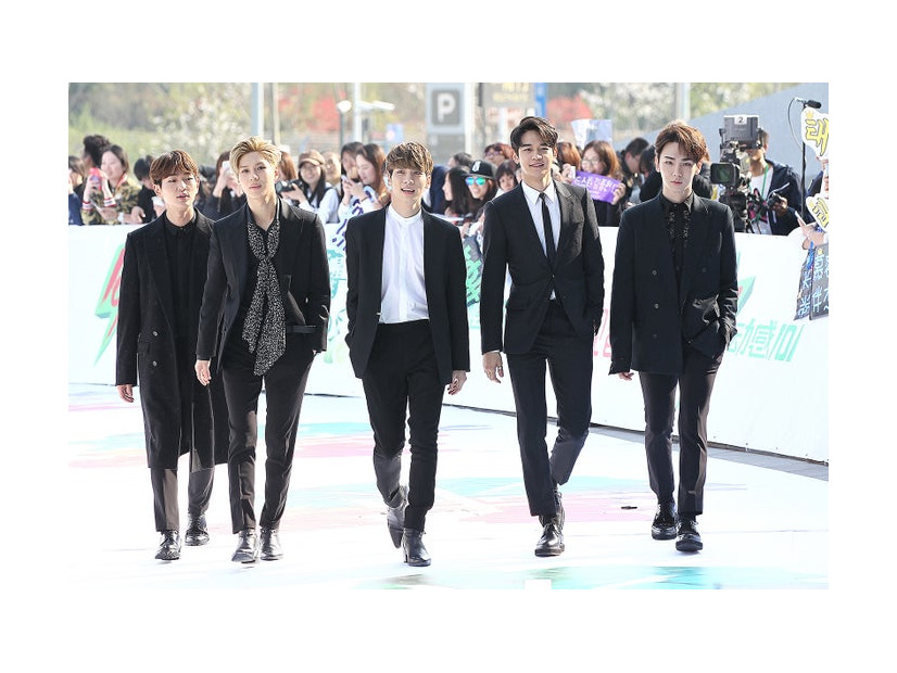 SHINee（左から：オンユ・テミン・ジョンヒョンさん・ミンホ・キー）／写真：Getty Images