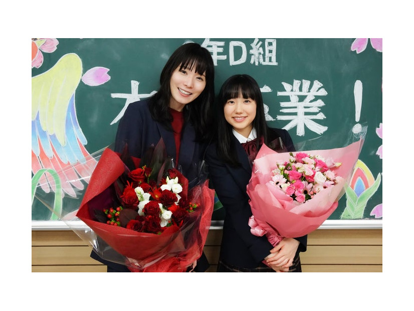 松岡茉優、芦田愛菜（C）日本テレビ