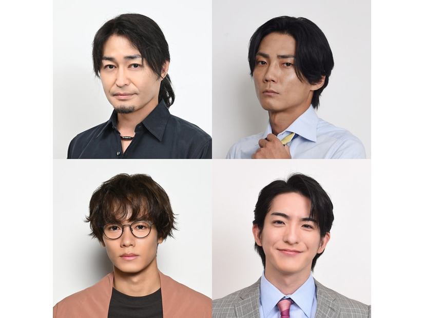 （上段左から）安田顕、毎熊克哉（下段左から）川村壱馬、前田公輝（C）日本テレビ