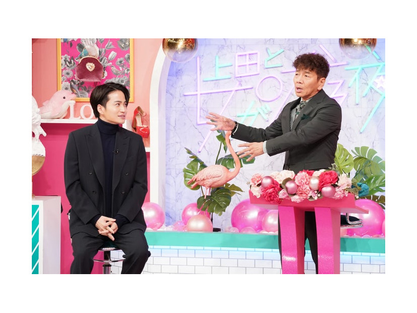 菊池風磨、上田晋也（C）日本テレビ