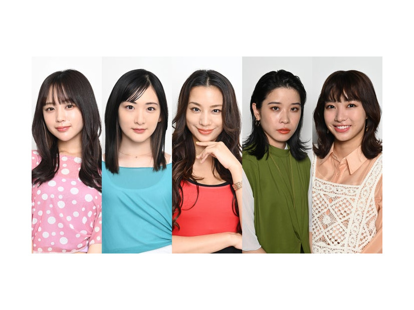 なえなの、生駒里奈、高橋メアリージュン、円井わん、坂ノ上茜（C）日本テレビ