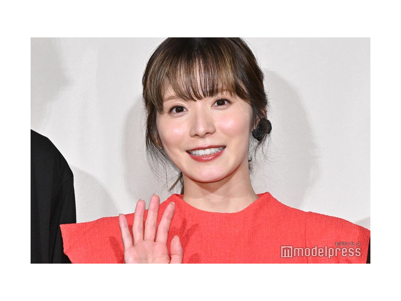 完成披露上映会イベントに出席した松岡茉優（C）モデルプレス