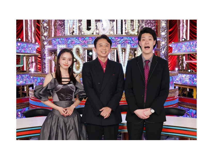 山本舞香、有吉弘行、粗品（C）テレビ東京
