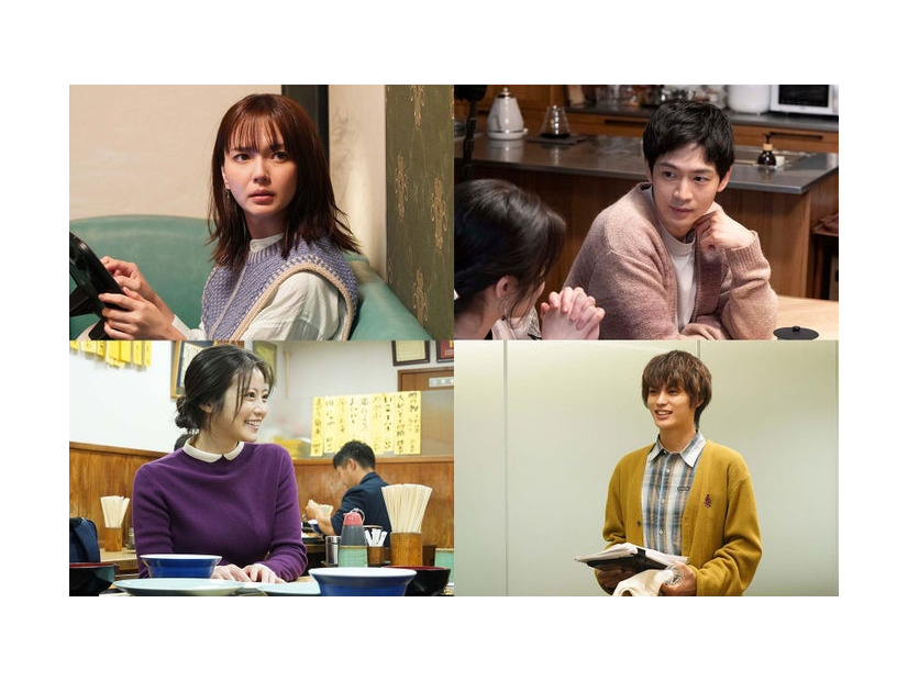 多部未華子、松下洸平、今田美桜、神尾楓珠「いちばんすきな花」（C）フジテレビ