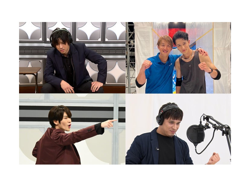 （上段左から）山田裕貴、日置将士、岩本照（下段左から）深澤辰哉、木村昴（C）TBS